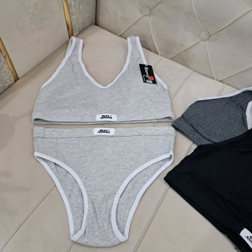 ست نیمتنه شورت زنانه جنس نخی کبریتی