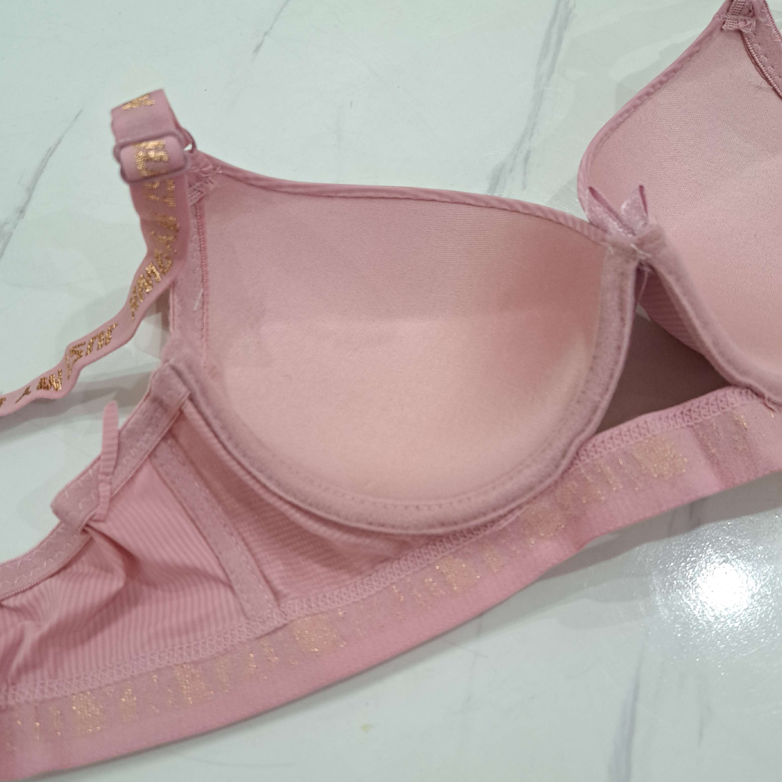 ست شورت سوتین صورتی