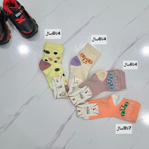 جوراب دخترانه عروسکی